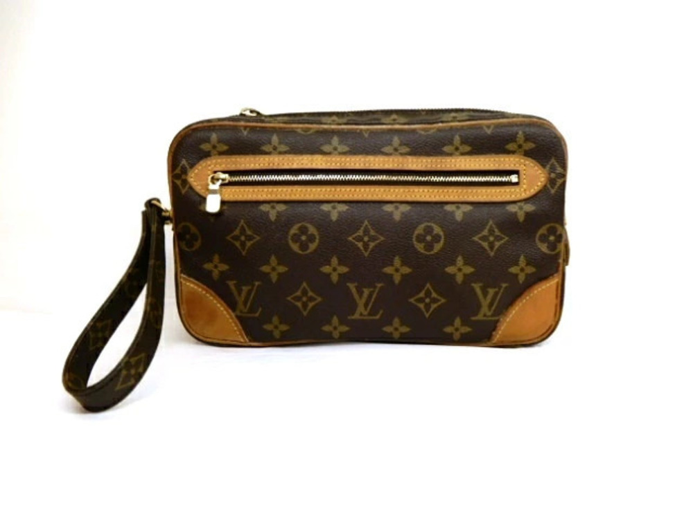 LOUIS VUITTON Marly Dragonne Shoulder Bag Monogram